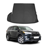 OMAC Bandeja Maletero Alfombrilla para Toyota Highlander 2014-2021 Negro TPE